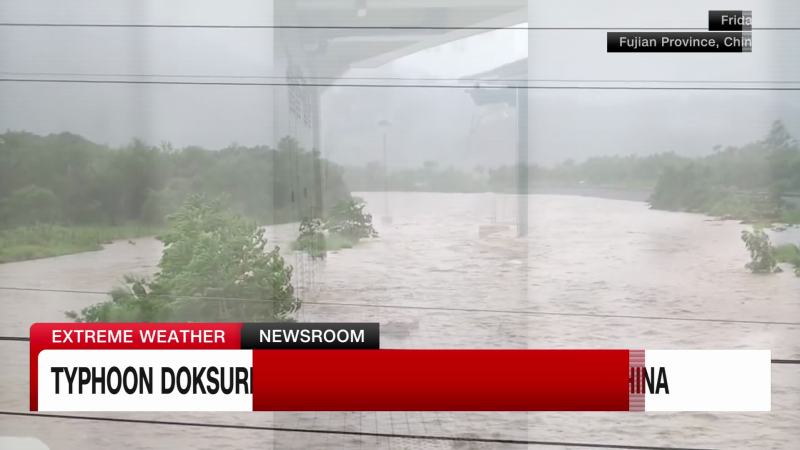 Typhoon Doksuri makes landfall in southeastern China  | CNN