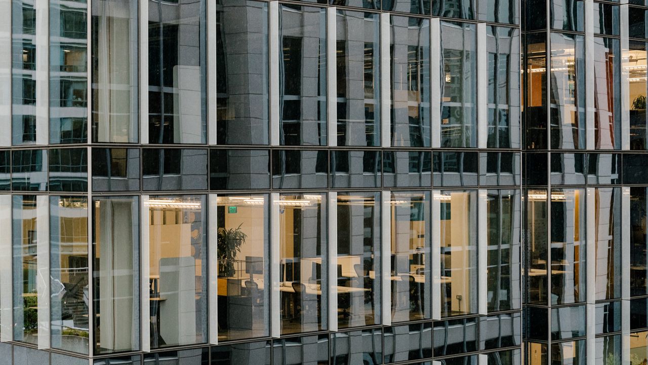 An office building in San Francisco, California, on May 3.