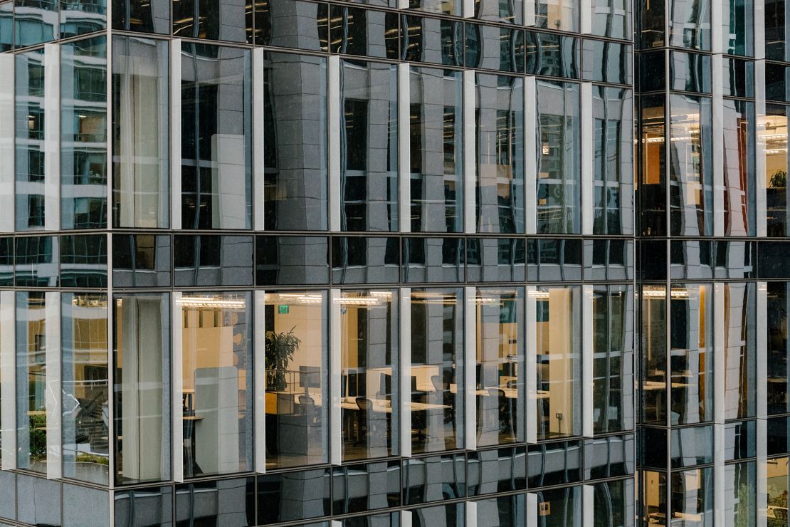 An office building in San Francisco, California, on May 3.