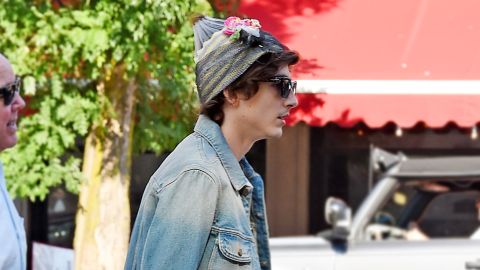 07/24/2023 EXCLUSIVE: Timothee Chalamet is spotted out in New York City. The 27 year old American actor who was dressed casually in a denim jacket paired with denim jeans was seen with famous rock n roll movement coach, Polly Bennett and dialect coach Tim Monich. Timothee is due to star in the upcoming Bob Dylan biopic.

VIDEO AVAILABLE

sales@theimagedirect.com Please byline:TheImageDirect.com

*EXCLUSIVE PLEASE EMAIL sales@theimagedirect.com FOR FEES BEFORE USE