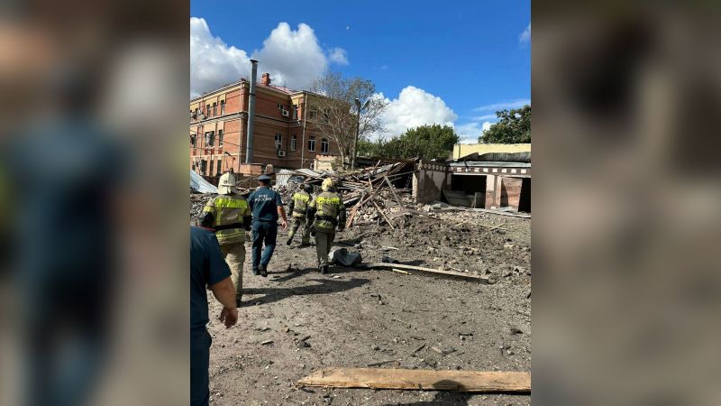 NextImg:Russia says it shot down Ukrainian missile over southern city with 14 injured | CNN