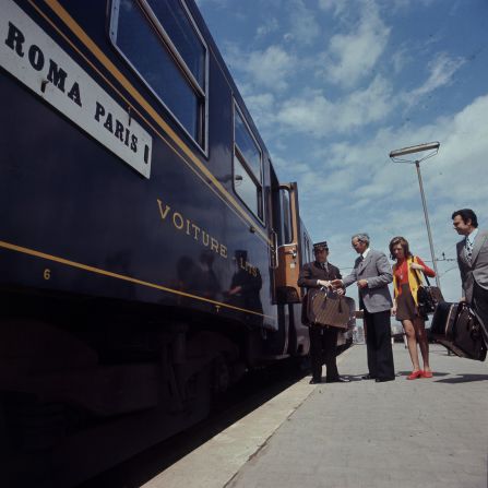 <strong>Swish digs: </strong>The Rome-Paris express in 1971 was as luxurious as the Belmond  Venice Simplon-Orient-Express is now.