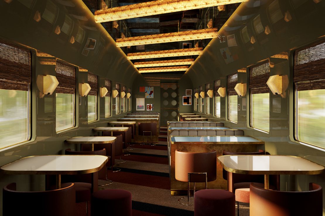 The luxury Dolce Vita train will debut in 2024.