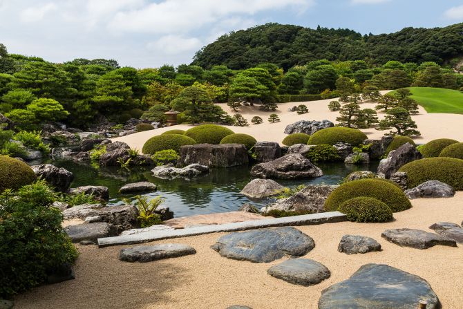 <strong>Adachi Museum of Art:</strong> Home to one of Japan's most beautiful gardens, its designer intended it to be "a living painting."