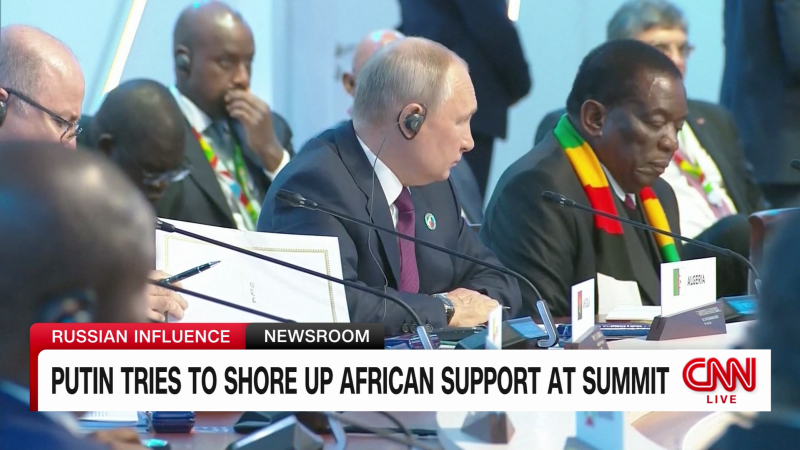 Putin courts ‘friends’ at African Summit and in North Korea | CNN