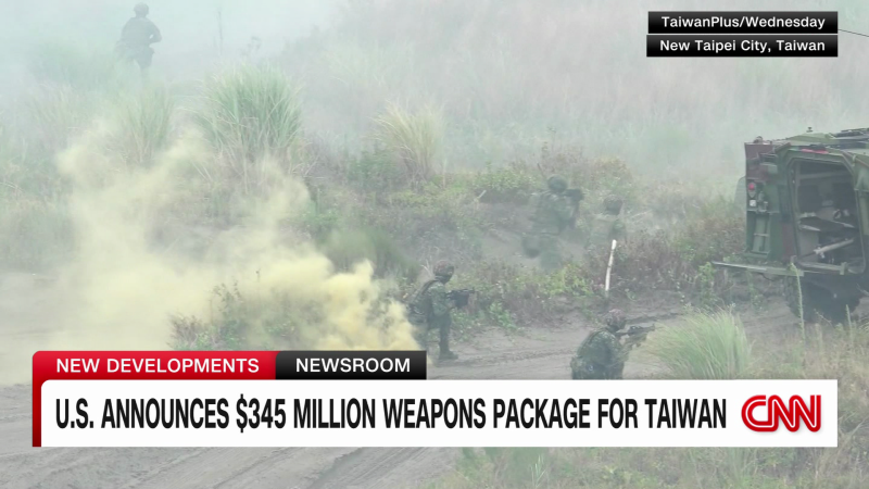 U.S. announces weapons package for Taiwan | CNN