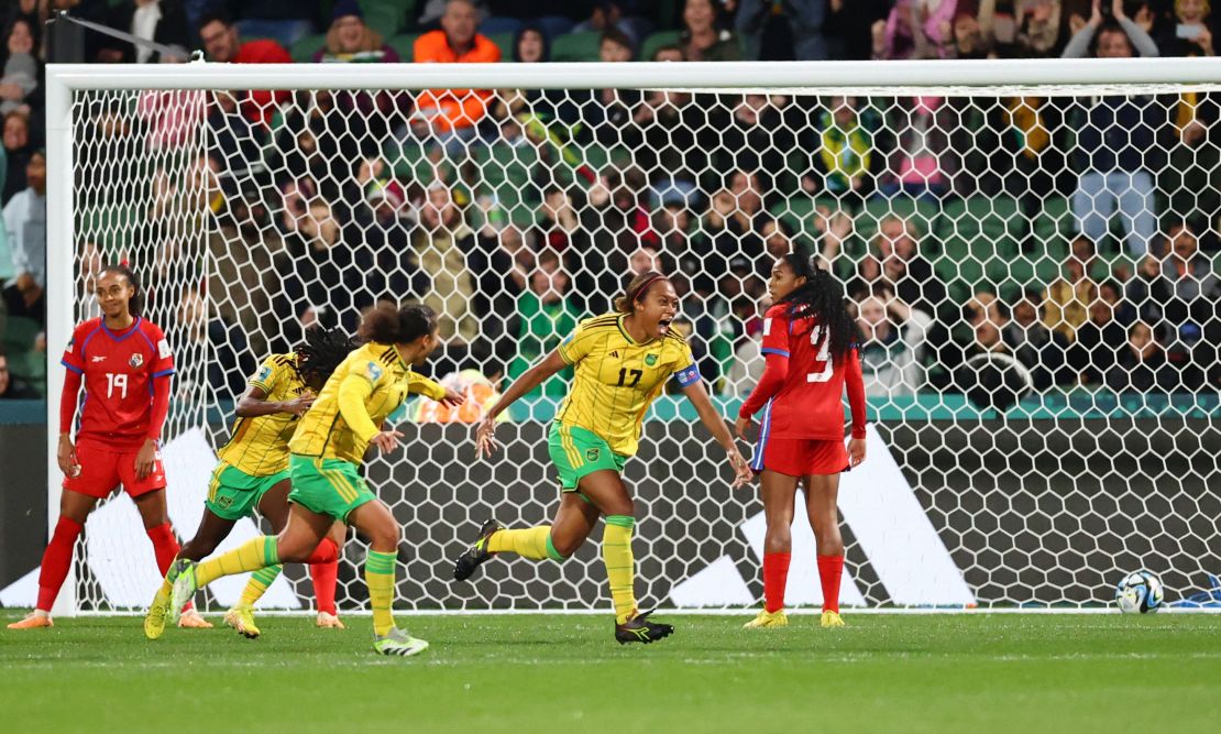 Jamaica secured its first Women's World Cup victory.
