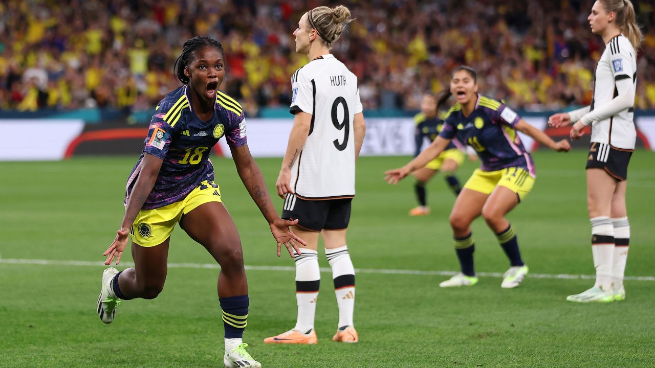 Linda Caicedo scored a stunning opener for Colombia. 