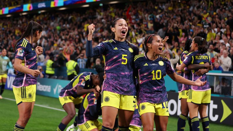 Колумбия организира зашеметяващо разочарование срещу Германия на Световното първенство за жени