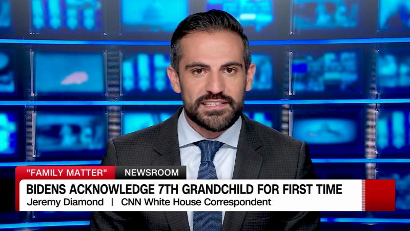 Pres. Biden acknowledges seventh grandchild for first time | CNN Politics