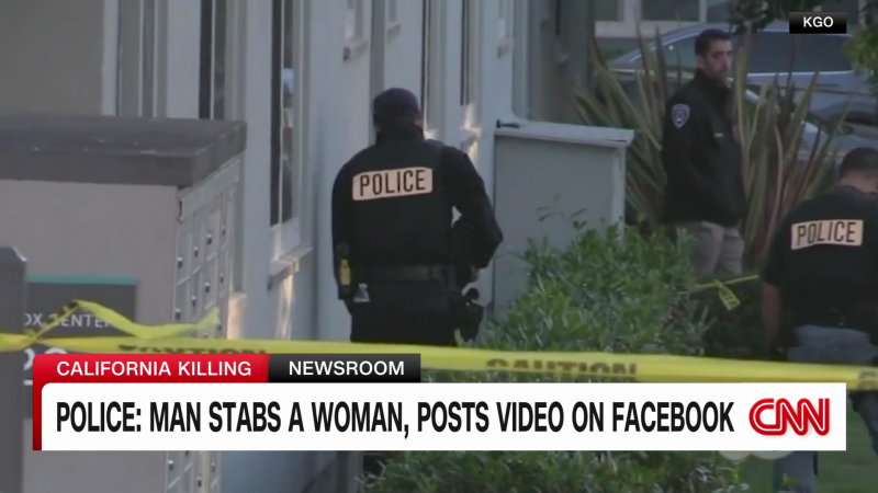 Bay Area man posts fatal stabbing video to Facebook