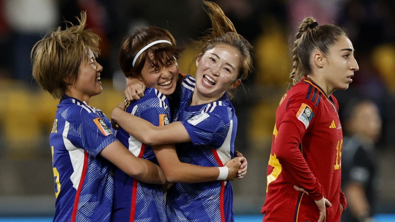 Japan thrashed Spain 4-0 in its last group game. 