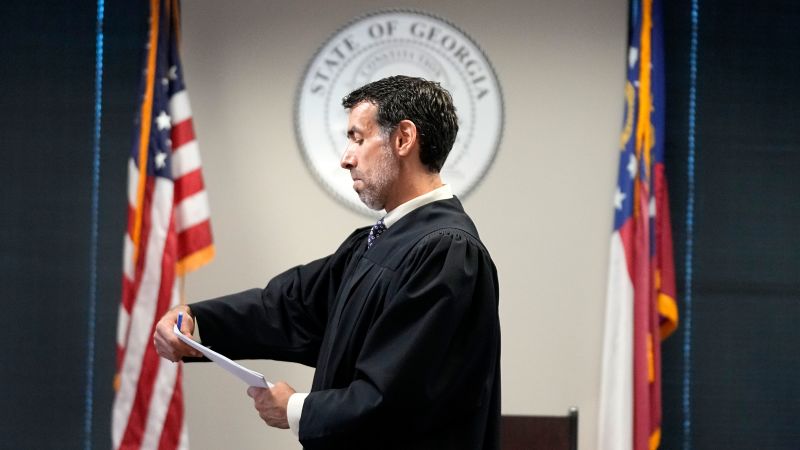 NextImg:Georgia judge rejects Trump's efforts to toss evidence in Fulton County probe and disqualify district attorney | CNN Politics