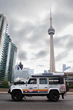 <strong>Tiny home:</strong> "You're so much more vulnerable to climate and weather (in the vehicle)," explains Vougny. 