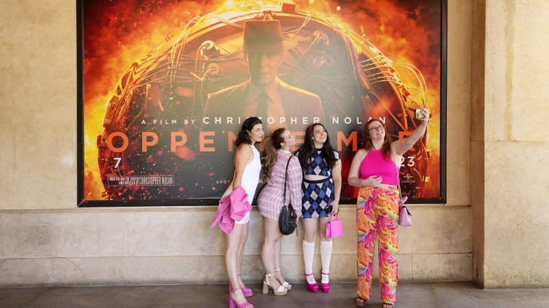 NextImg:AMC has best week in ticket sales led by Barbie and Oppenheimer box office wins | CNN Business