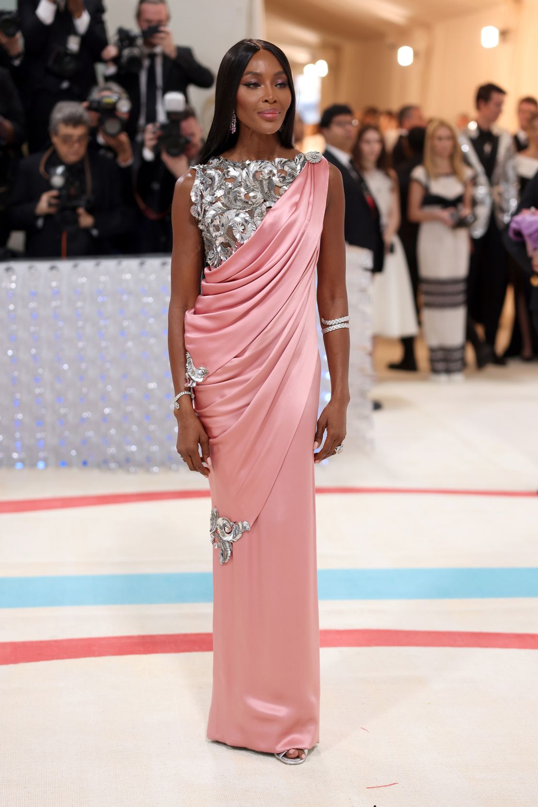 NEW YORK, NEW YORK - MAY 01: Naomi Campbell attends The 2023 Met Gala Celebrating "Karl Lagerfeld: A Line Of Beauty" at The Metropolitan Museum of Art on May 01, 2023 in New York City. (Photo by John Shearer/WireImage)