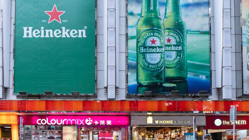 Read more about the article Heineken’s profit hit by drop in beer sales in Asia – CNN