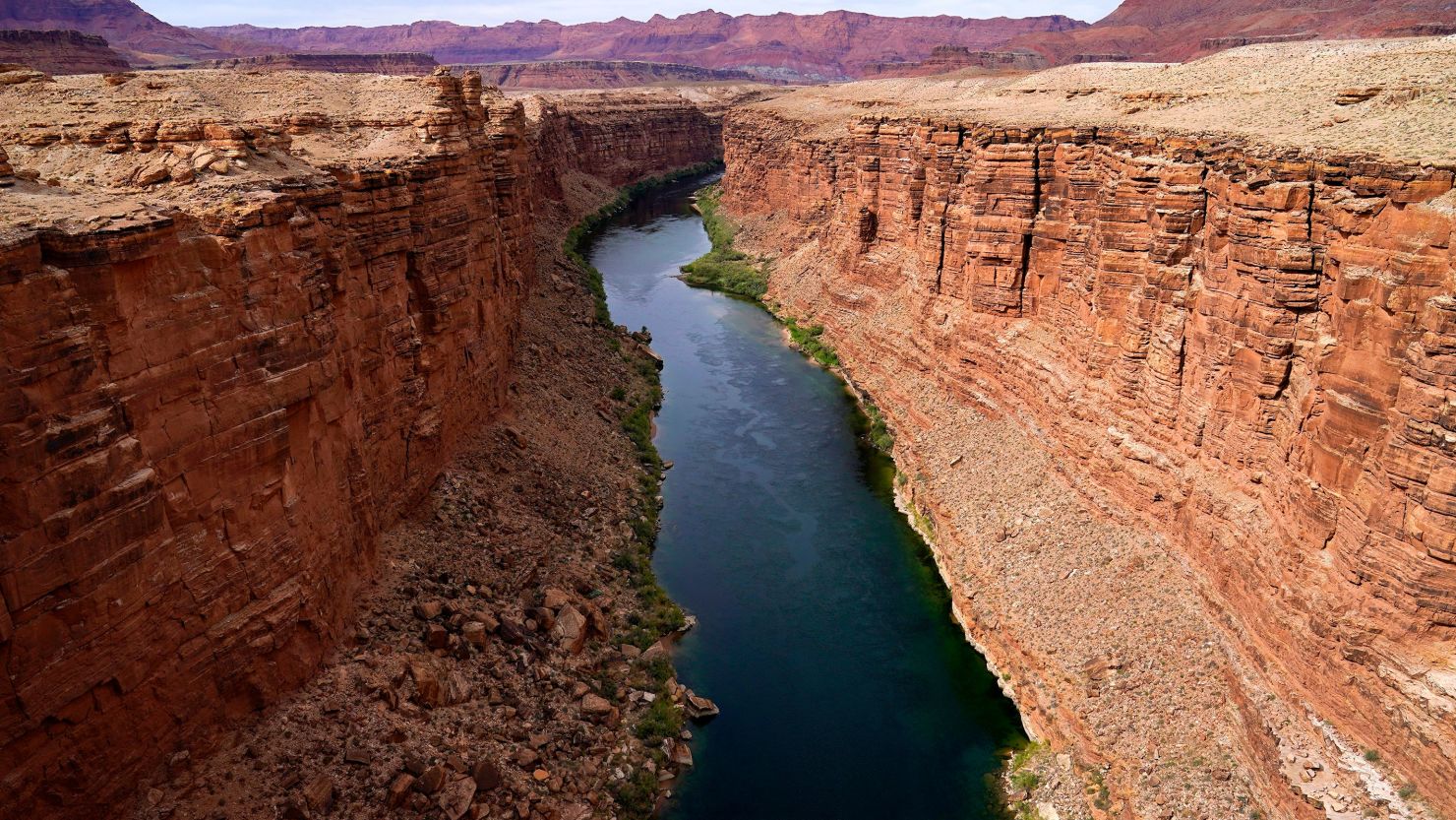 The Colorado River in Lees Ferry, Arizona, in 2021.
