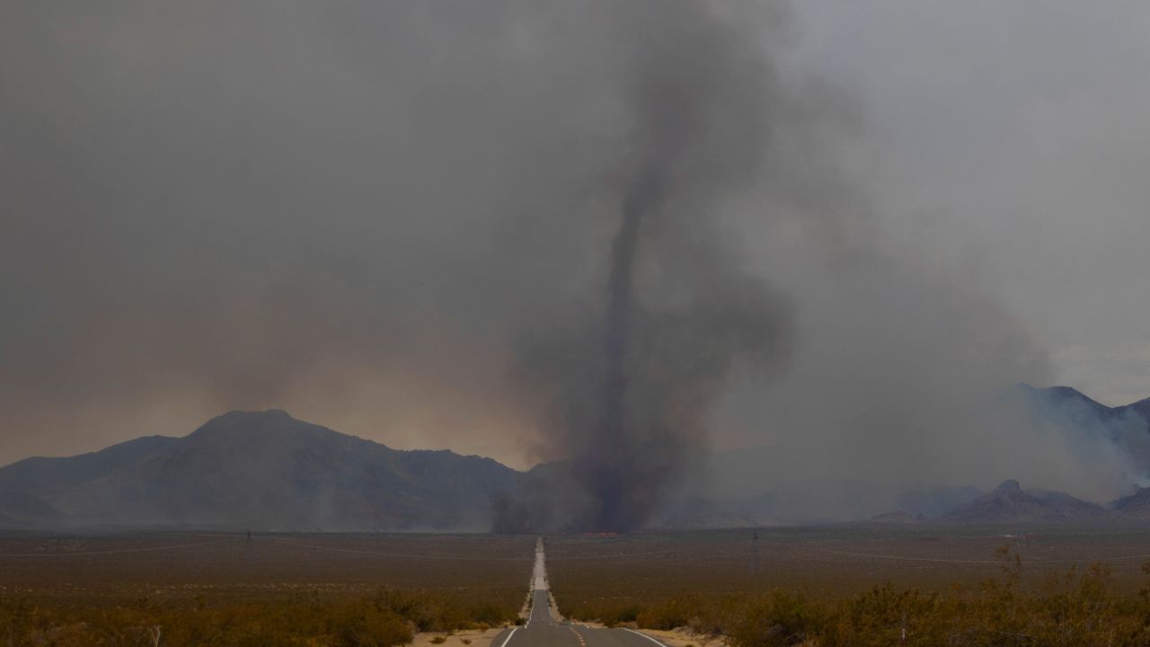 York Fire in Nevada and California spawns 'fire whirls' CNN