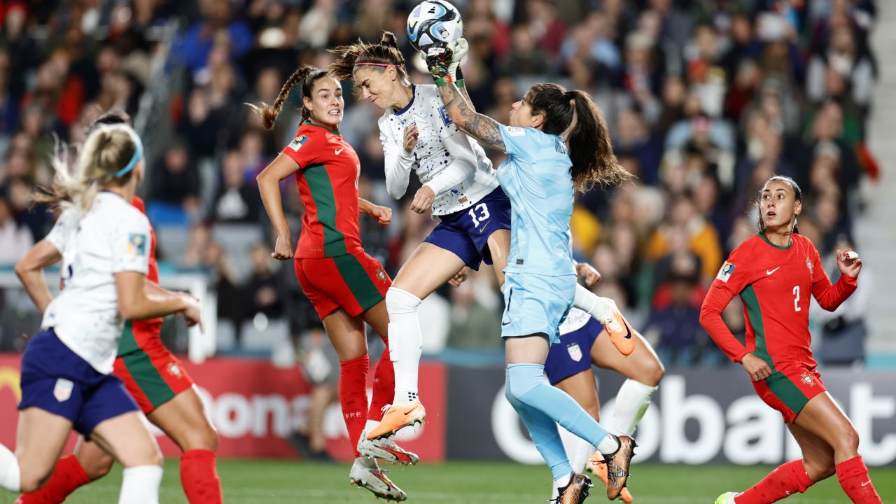 The USWNT and Portugal battled to a goalless draw.