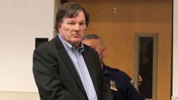 Accused Gilgo Beach killer Rex A. Heuermann appears before Judge Timothy P. Mazzei in Suffolk County Court on Tuesday, August 1, 2023.