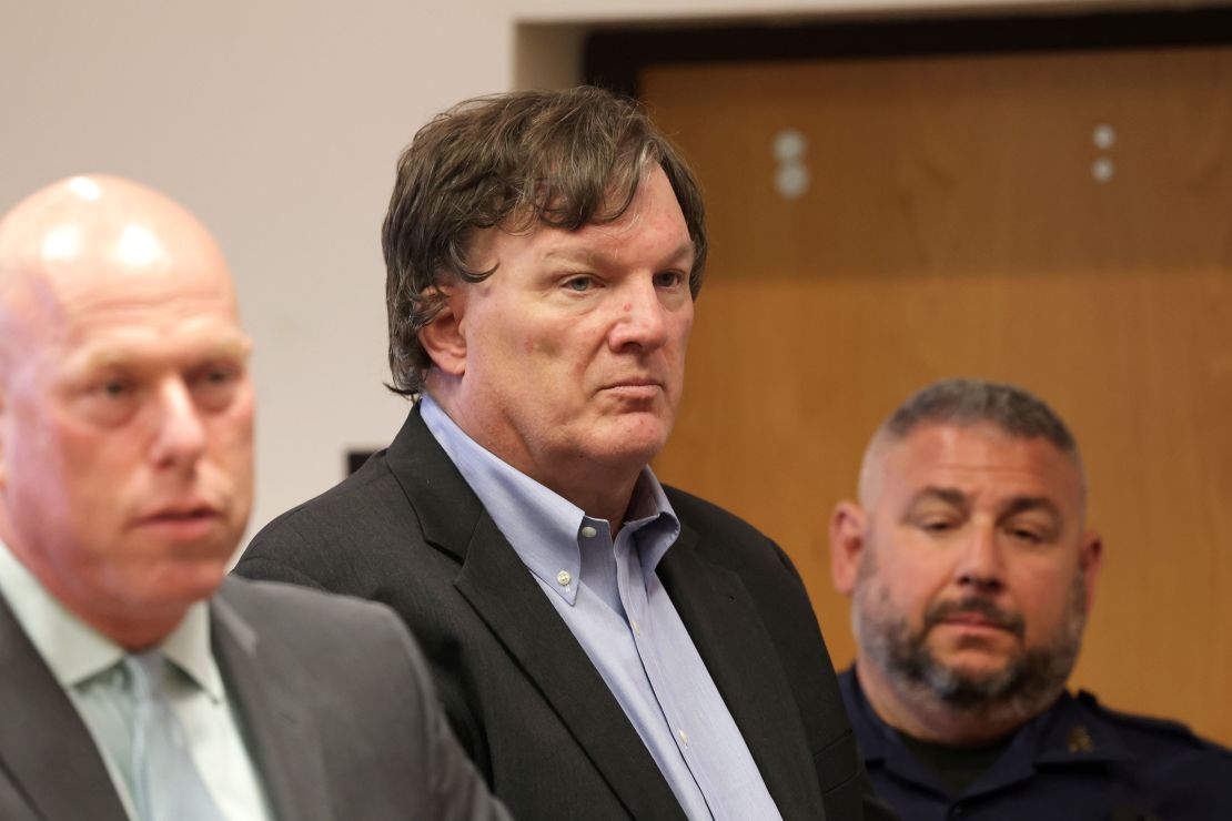 Rex Heuermann, the suspect in the Gilgo Beach killings, appeared in a Suffolk County court August 1.