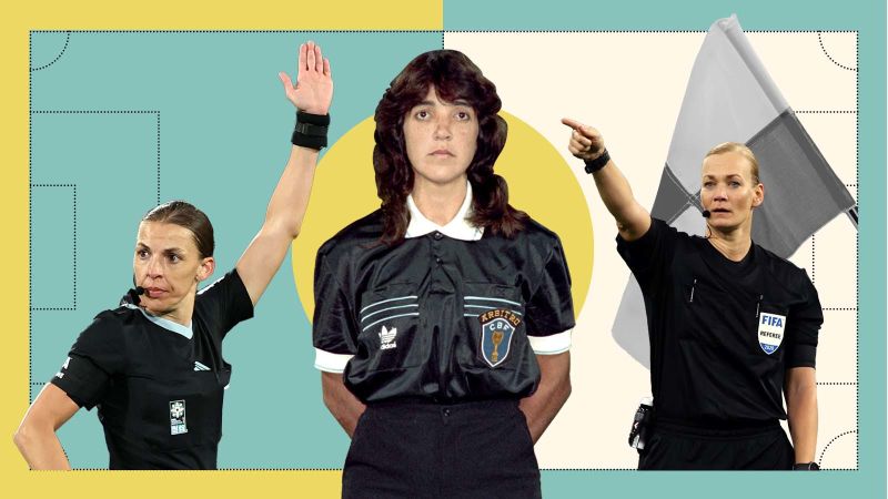 Claudia Vasconcelos How trailblazer referee unexpectedly made history at the first Womens World Cup