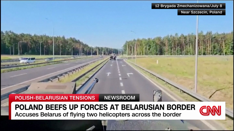 Poland To Increase Soldiers Along Border After Belarusian Helicopters ...