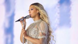 Beyoncé performs onstage during the "RENAISSANCE WORLD TOUR" 