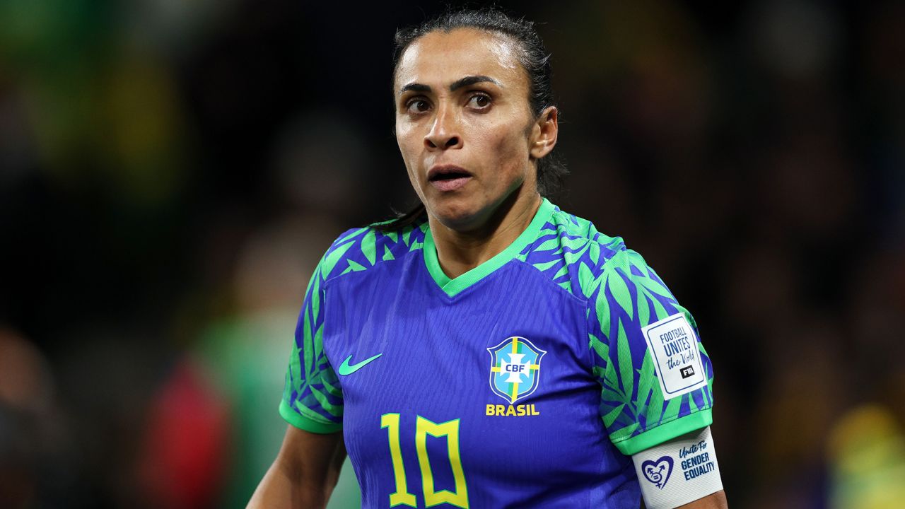 Marta's first start of the 2023 Women's World Cup was not enough to see her team to victory.