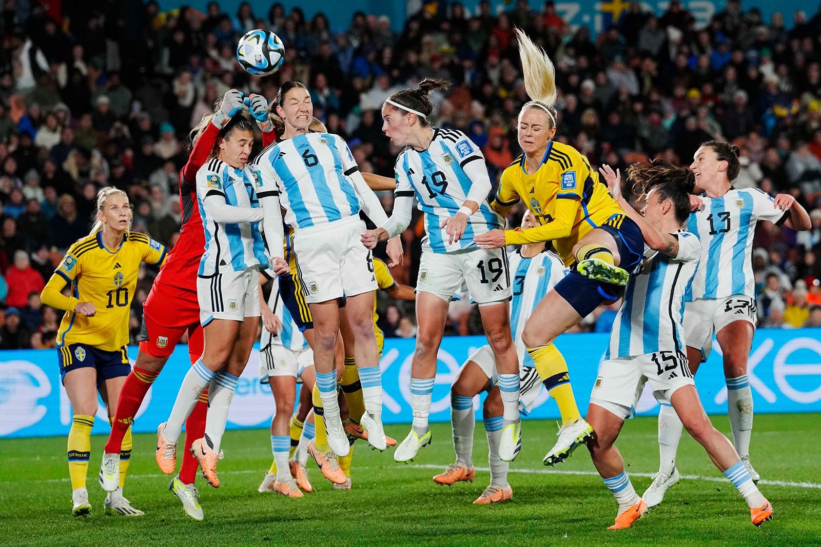 Argentina battle back to earn draw against South Africa at Women's World Cup