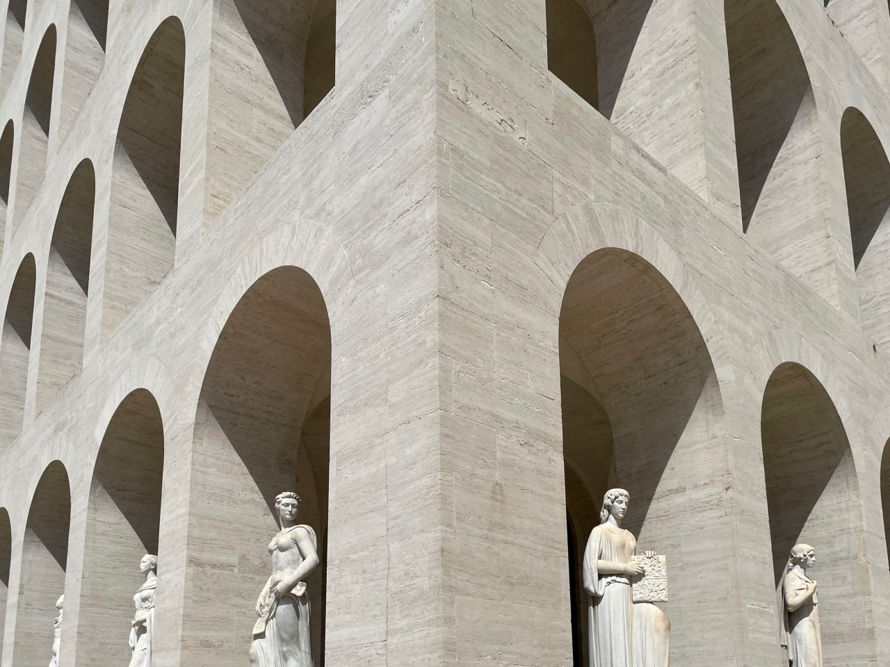 Leon Wang, United States, 3rd Place -- Architecture, "Palazzo della Civiltà Italiana", Shot on iPhone 12, Rome