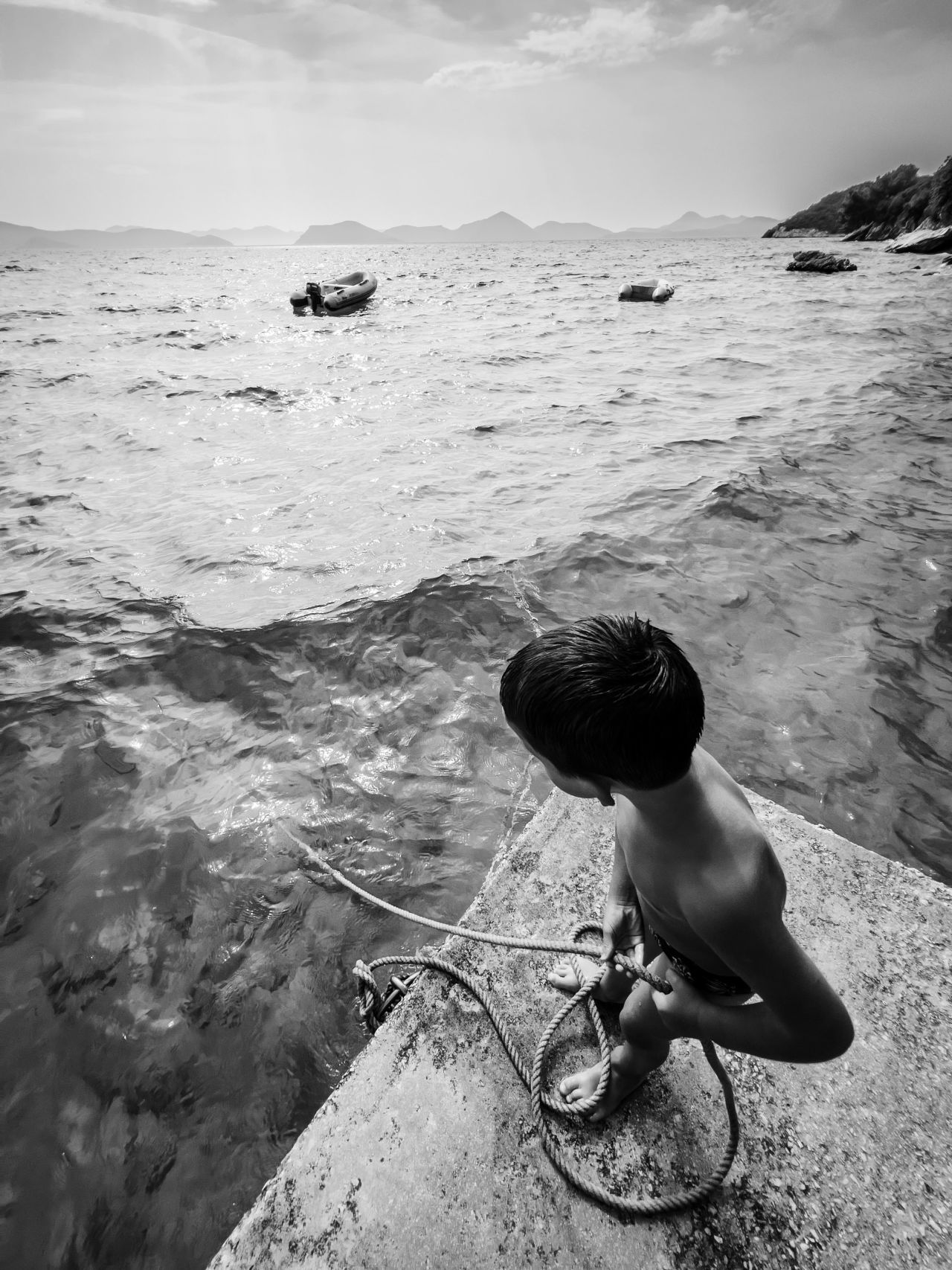 Sasa Borozan, Bosnia and Herzegovina, 2nd Place, Photographer of the Year, "Taming Waves", Shot on iPhone 13 Pro, Sladjenovici, Croatia