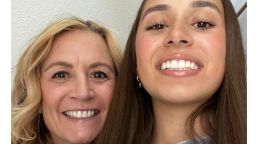 Sandra Shuster flew to Chicago to pick up her daughter Ruby's lost bag.