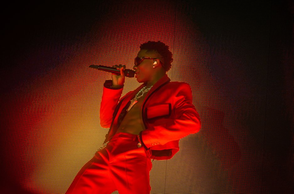 Wizkid made history on July 29 when he became the first African artist to sell out Tottenham Hotspur Stadium in London, performing in front of 45,000 fans. It is the latest event in a record-breaking year for Afrobeats, as the music genre continues to skyrocket in popularity around the world. <strong>Look through the gallery for more historic moments from 2023.</strong>
