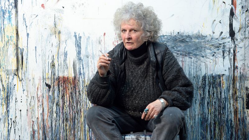 At home with Maggi Hambling, the original 'bad girl' of British art - CNN