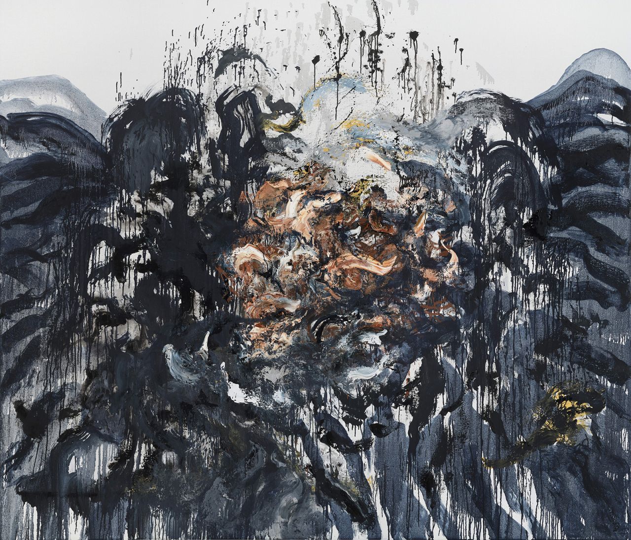"Maelstrom X" (2022), oil on canvas by Maggi Hambling.