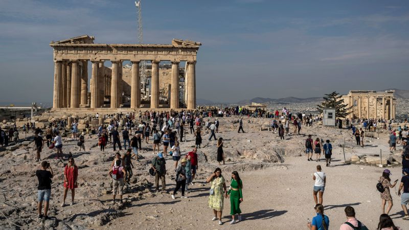 Greece is limiting Acropolis visitors from September CNN