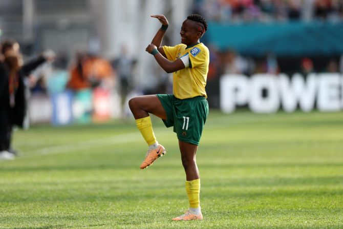 Thembi Kgatlana looked to have put <em>Banyana Banyana</em> on track for a historic first victory when she put her side 2-0 ahead against Argentina, only for the South Americans to score twice in five second-half minutes to inflict more heartbreak.