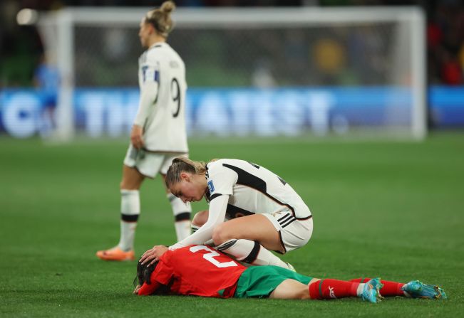 A<a  target="_blank"> 6-0 mauling at the hands of Germany</a> marked a devastating start for defender Zineb Redouani and a Moroccan side making its Women's World Cup debut in Group H.