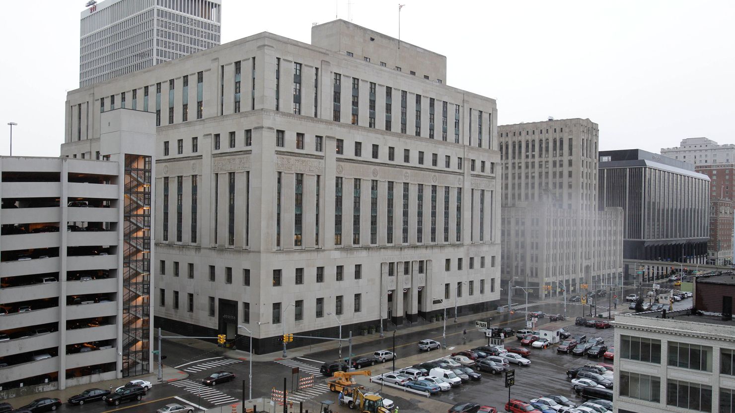 The Theodore Levin United States Courthouse is seen in Detroit on July 11, 2011.