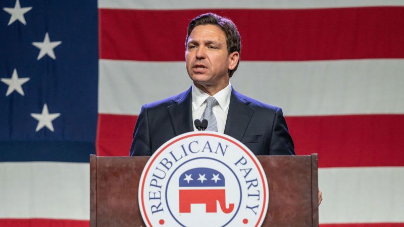 NextImg:DeSantis: Trump's 2020 election fraud theories were 'unsubstantiated' | CNN Politics