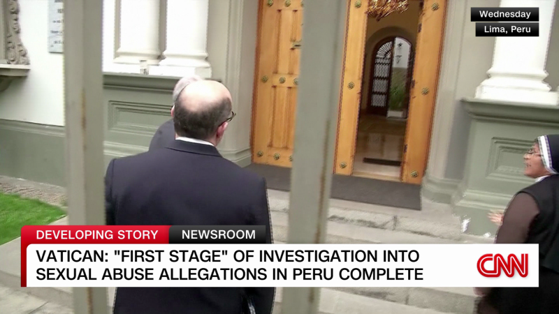 Vatican’s mission investigating sex abuse allegations in Peru has concluded its first stage and will issue report in coming months