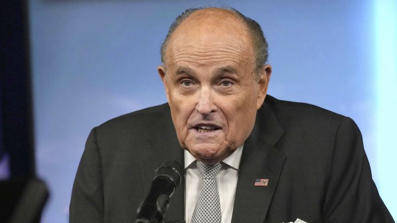 NextImg:Judge questions Giuliani over not forfeiting lawsuit after conceding false 2020 election statements | CNN Politics