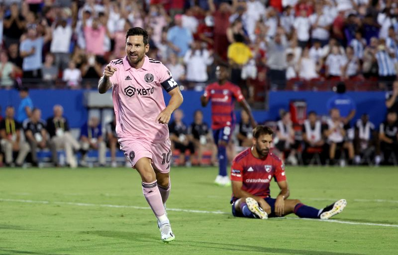 Lionel Messi Scores Twice, Including Late Freekick, As Inter Miami ...