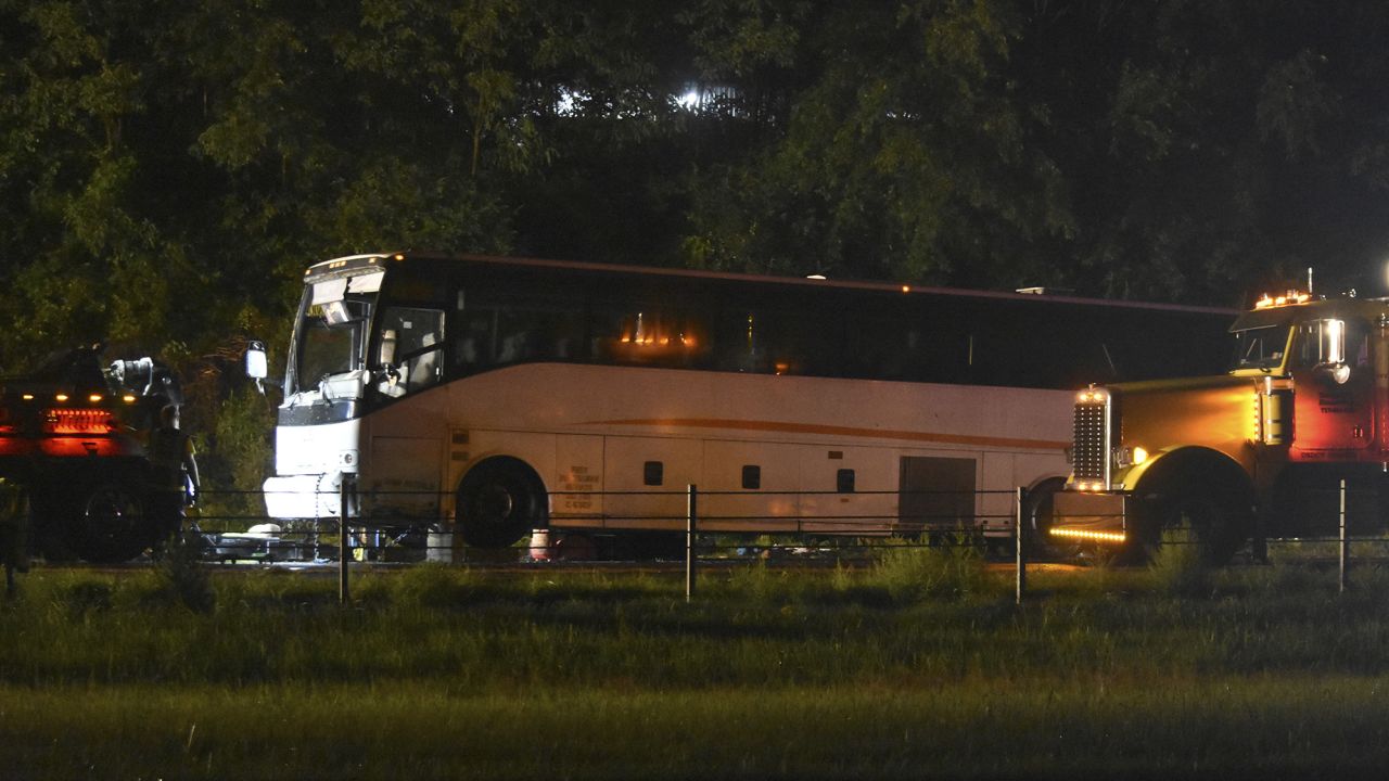 tour bus crash in pennsylvania