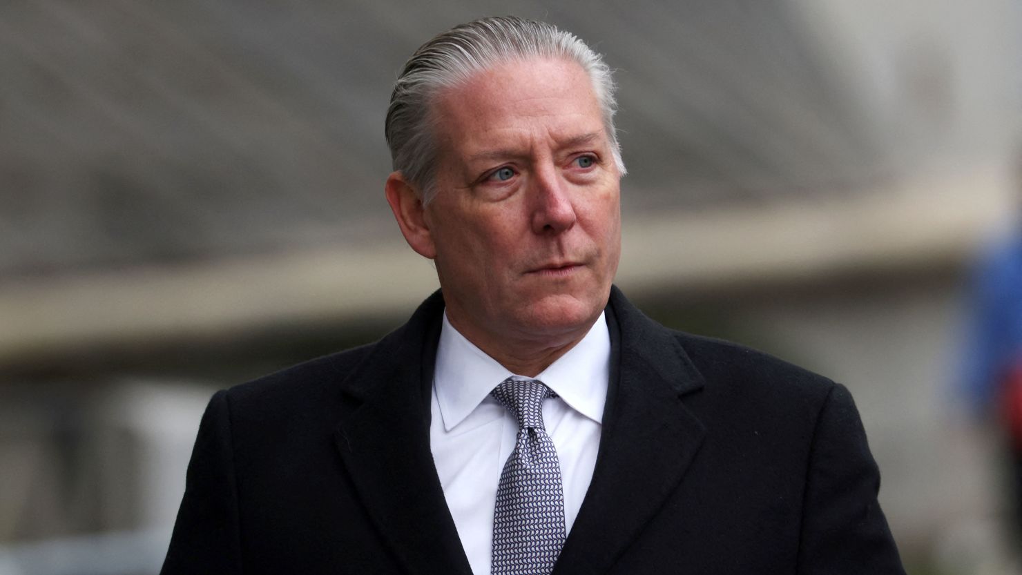 Charles McGonigal, who led the FBI's counterintelligence division in New York, arrives at court in Manhattan on February 9, 2023.