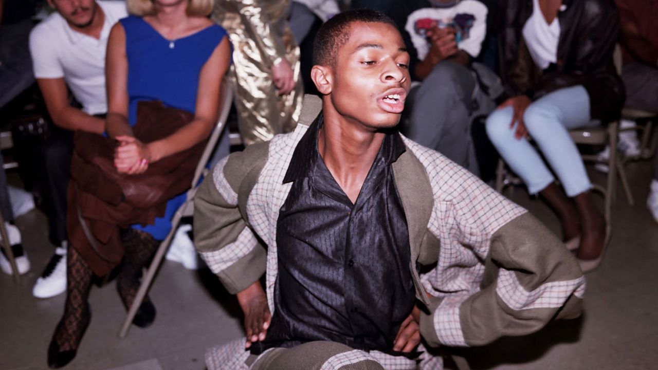 Editorial use only. No book cover usage.
Mandatory Credit: Photo by Off White Prod/Kobal/Shutterstock (5875320a)
Paris Is Burning (1990)
Paris Is Burning - 1990
Director: Jennie Livingston
Off White Prod.
USA
Scene Still