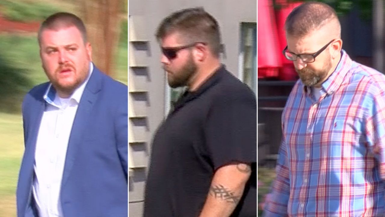From left: Christian Dedmon, Daniel Opdyke and Jeffrey Middleton