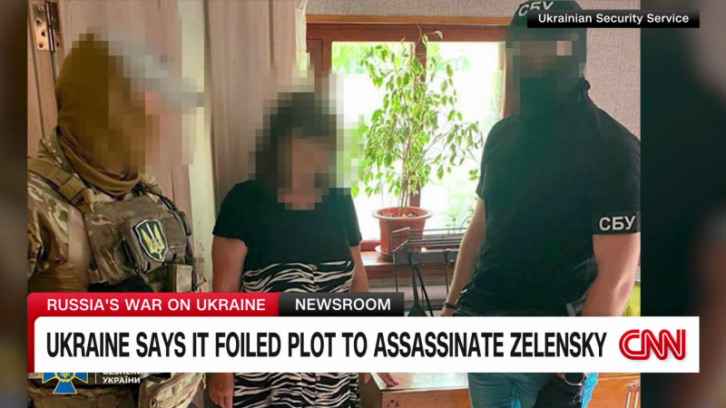 Ukraine says it foiled plot to assassinate Zelensky CNN